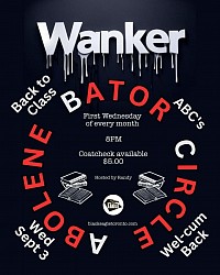 WANKER - Black Eagle Toronto, Sept 3, 8pm